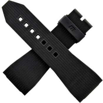 WYLER Geneve - CODE R - Rubber Watch Strap - 6-100-80/12-100-80