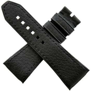 WYLER Geneve - CODE R/S - Leather Watch Strap - M - Black
