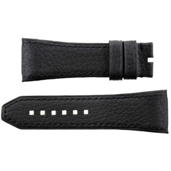 WYLER Geneve - CODE R/S - Leather Watch Strap - M - Black