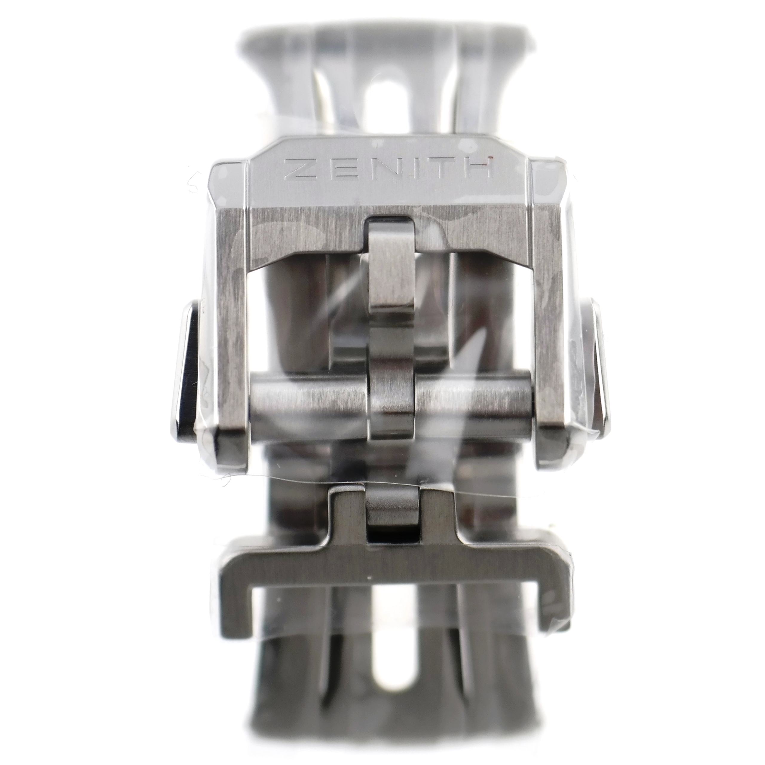 ZENITH Deployant Clasp - Folding Clasp Buckle - 18 mm - Brushed Stainless Steel