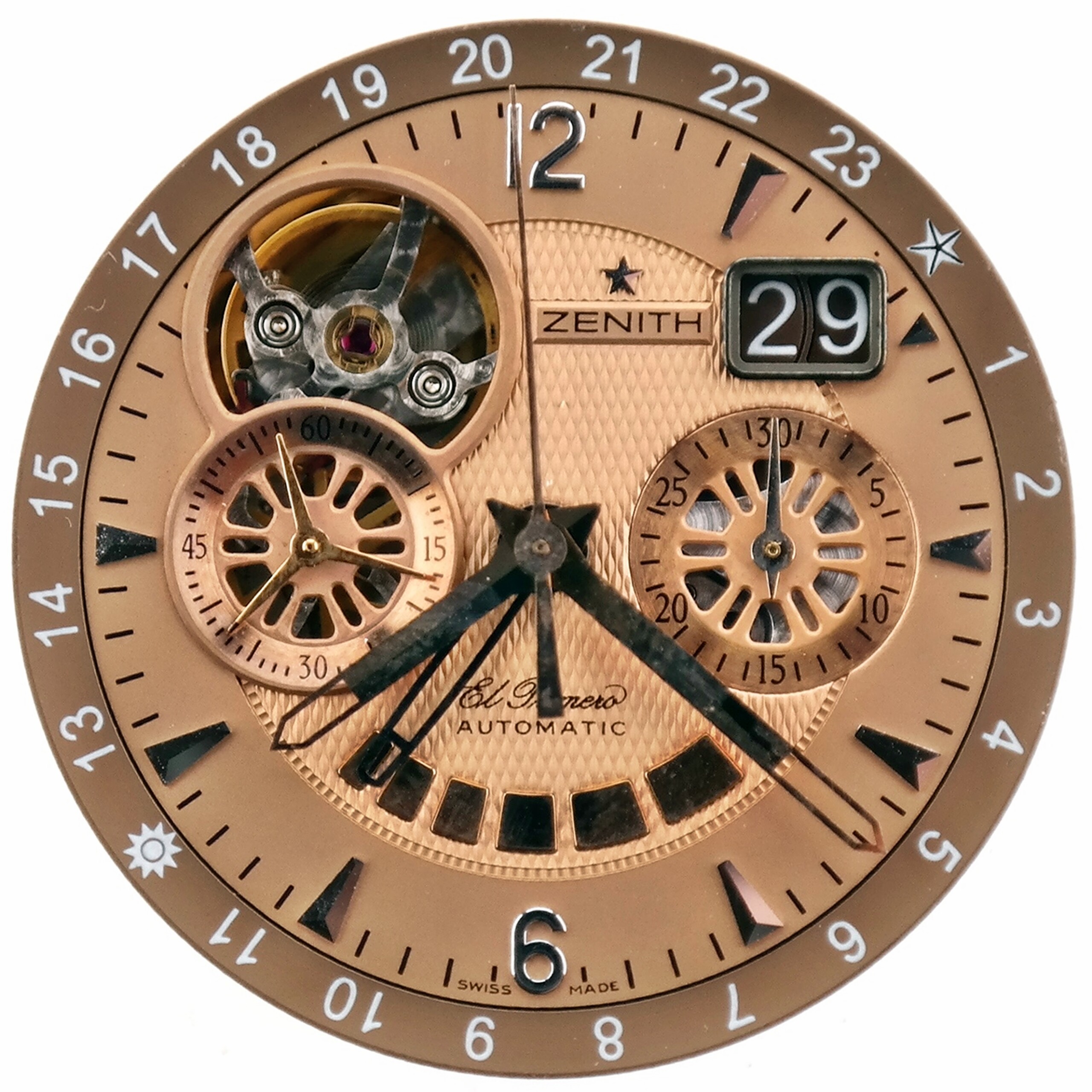 Zenith Grande Class (El Primero) Traveller Open Multicity - Watch Movement Kit